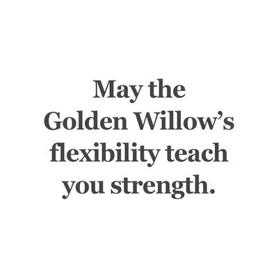 Golden Willow Bead