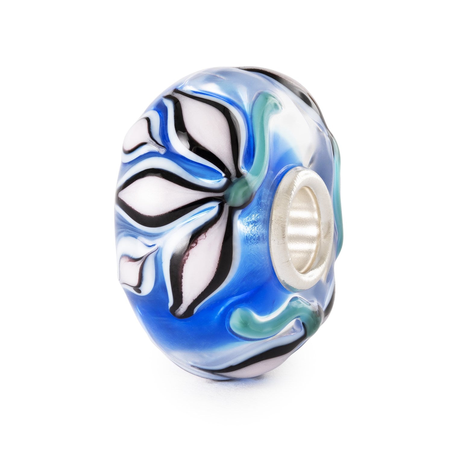TROLLBEADS エイジレスビューティ フラワー ブルー系 Passion Lotus – Trollbeads