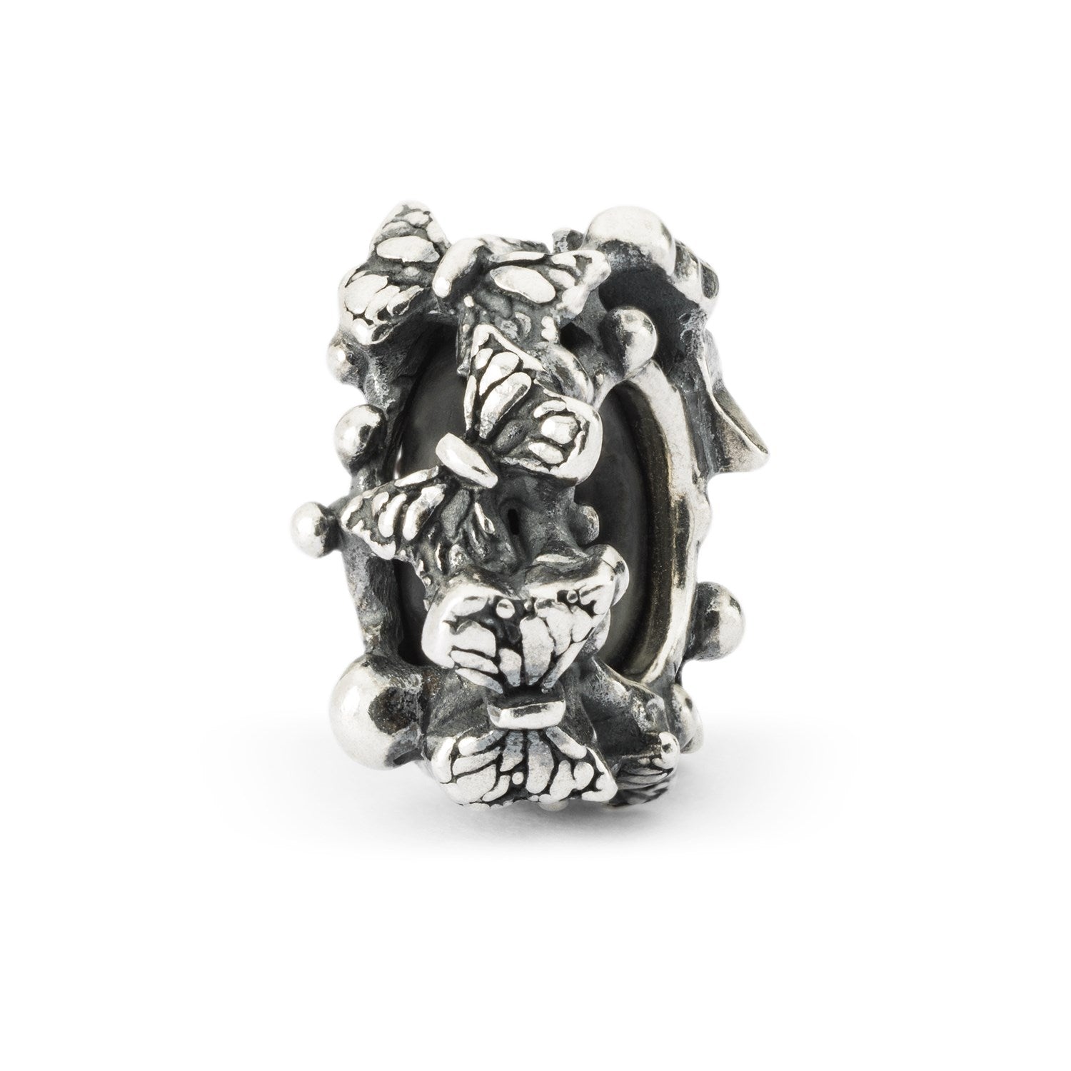 Trollbeads Infinite Love Spacer In Argento Sterling 925 - Perlina Separatore Per Bracciale Personalizzato - Fatto A Mano