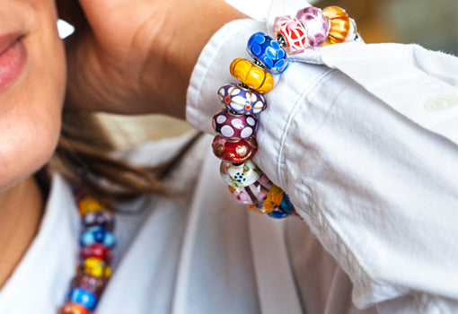 カラフルビーズのストラップTrollbeads Love for colors – Trollbeads