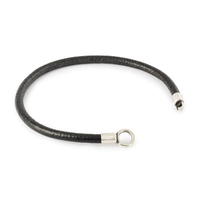 Grey Moonstone Leather Cord Bracelet
