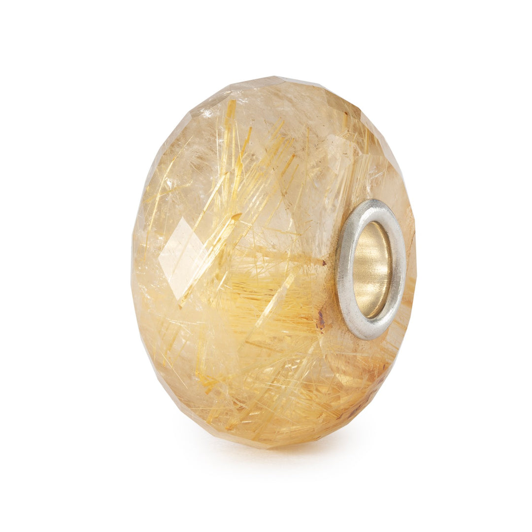 trollbeads 1点　2017刻印　ゴールデンルチルクオーツ　Ａ Golden Rutilated Quartz – Trollbeads