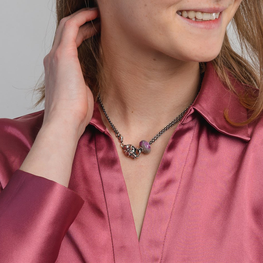 Big Flower Clasp, Silver – Trollbeads