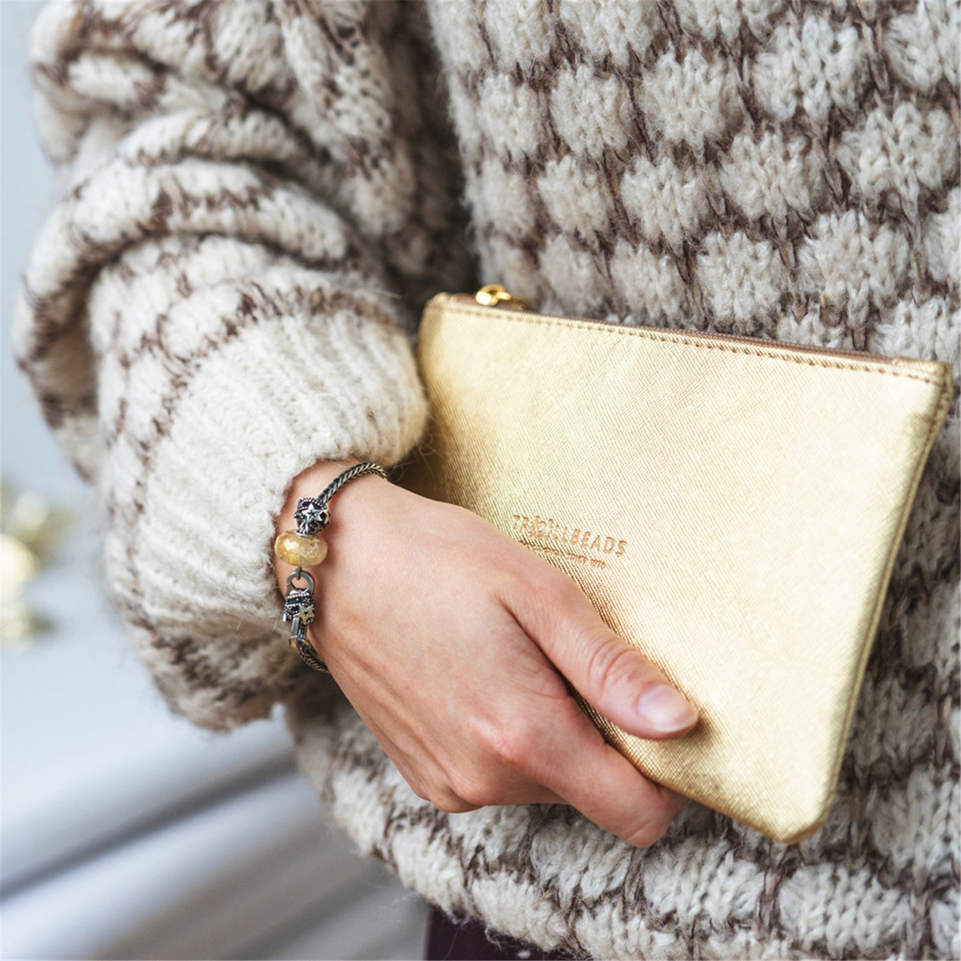 Gold Clutch