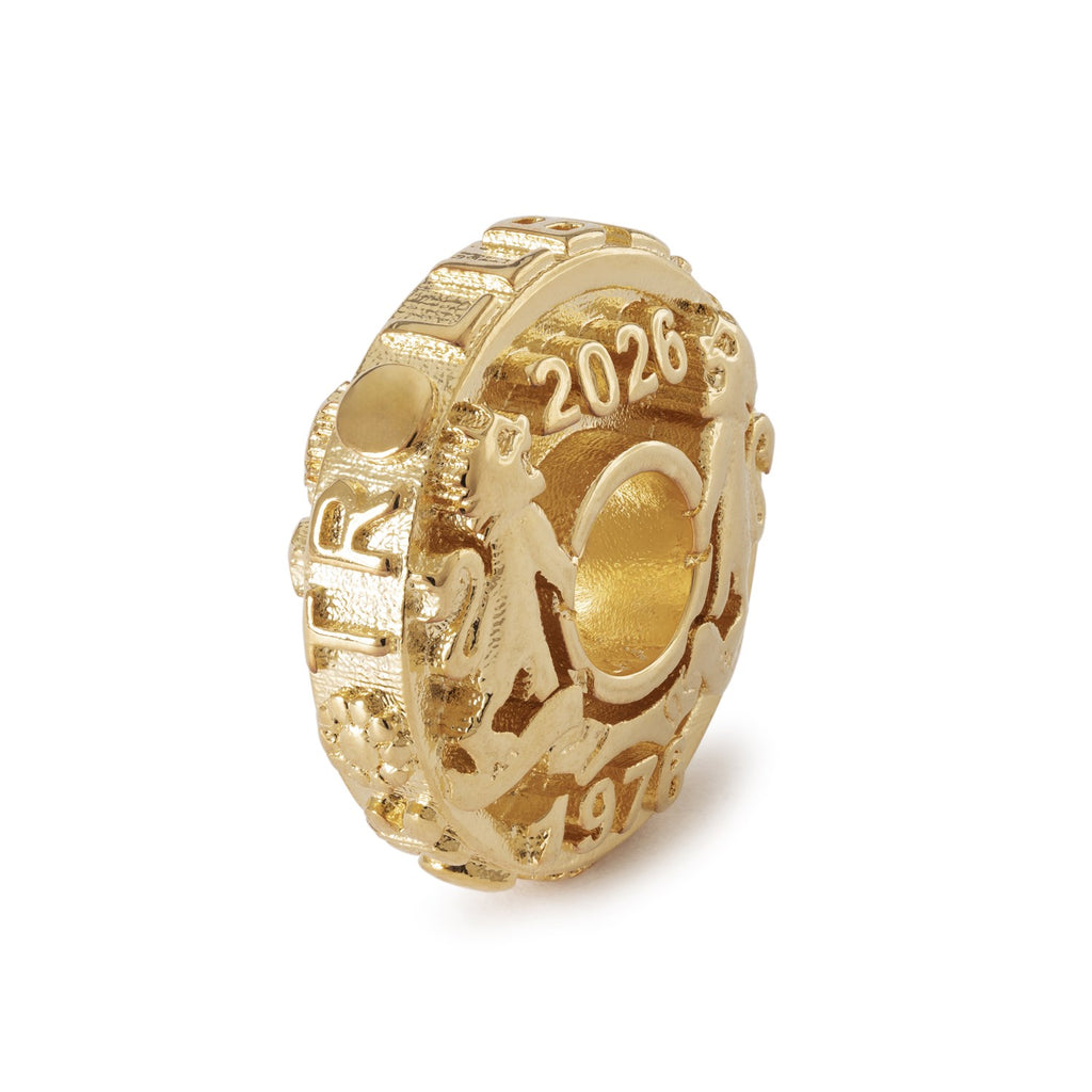 ブ*族様 トロールビーズ　TROLLBEADS ライオンゴールド　18K　5グラ e79b88c5-9829-4973-a145-