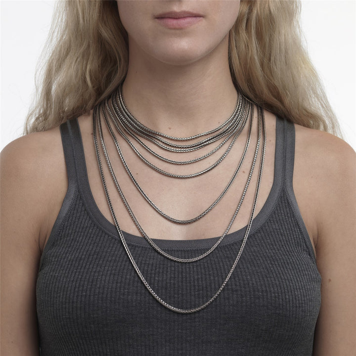 トロールビーズ シルバーチェーン ネックレス　３８cm Sterling Silver Necklace – Trollbeads