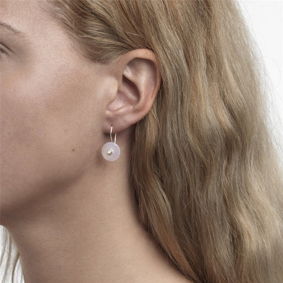 Chalcedony Earring Pendants