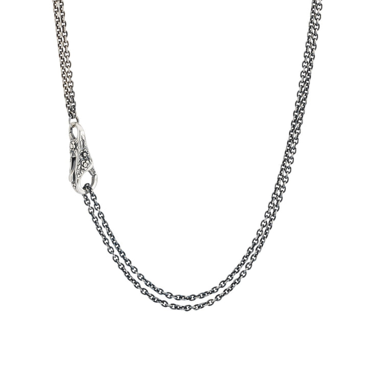 The Trollbeads Fantasy Necklace With Peacock Pearl Is A Timeless Base Graceful R The Trollbeads Fantasy Necklace With Peacock Pearl Is A Timeless Base Graceful R