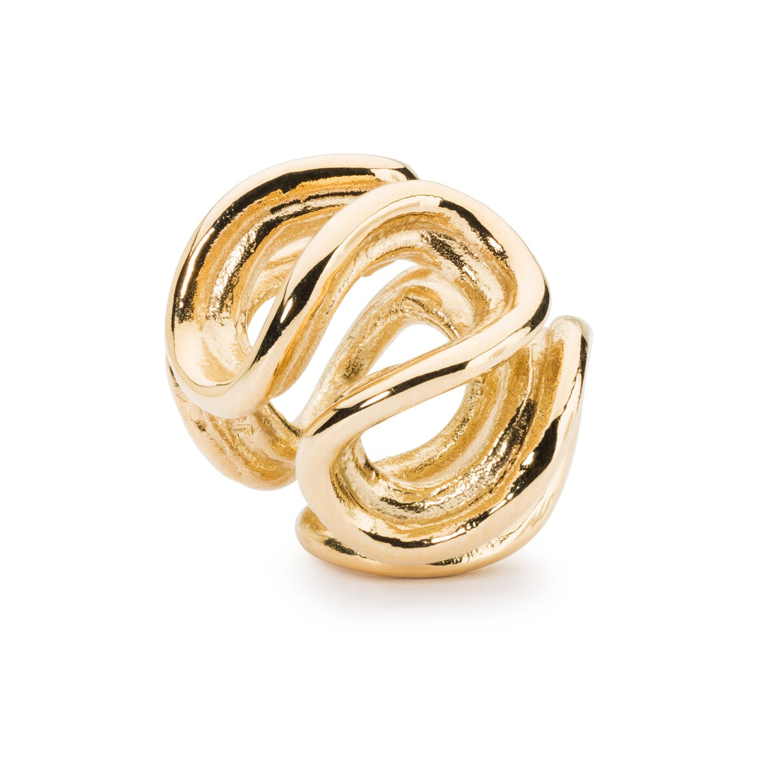 Path of Life Bead, Gold – Trollbeads