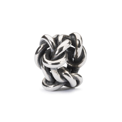 Friendship Knot Bead - made with sterling silver and a knot design, symbolizing the unbreakable bond of friendship.