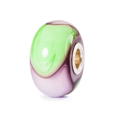 Mint and Lavender Armadillo Bead