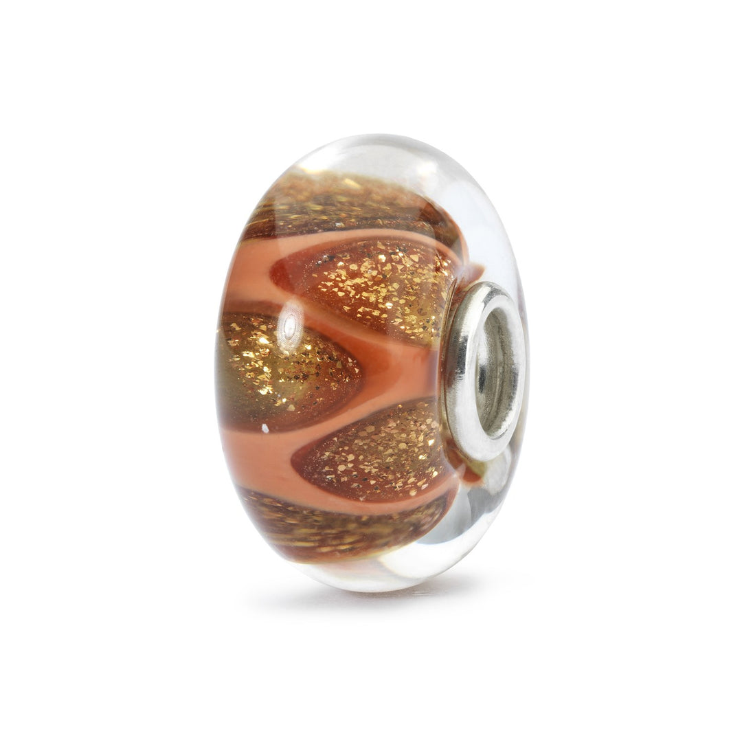 TROLLBEADS Northern Lights Magic Bead – Enamel Charm For Bracelets, No Gemstone, Metal Bead