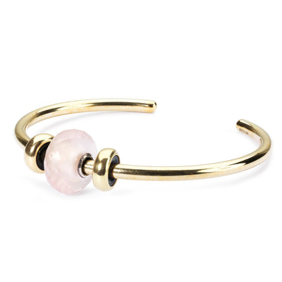 Gold Plated Bangle with 2 x Gold Spacers