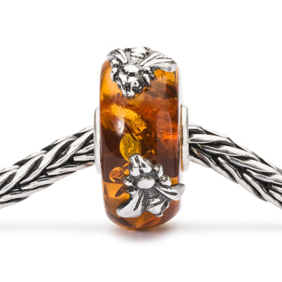 Wings of Amber with Two Bead