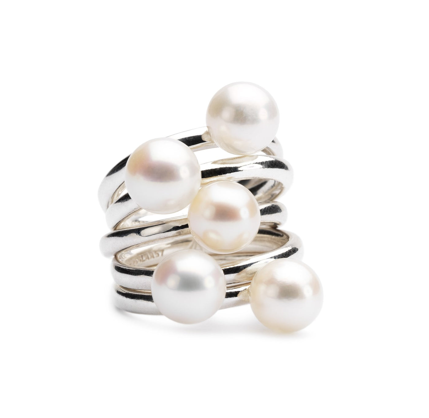 Pearl Ring, White