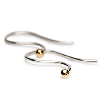 Earring Hooks, Silver/Gold