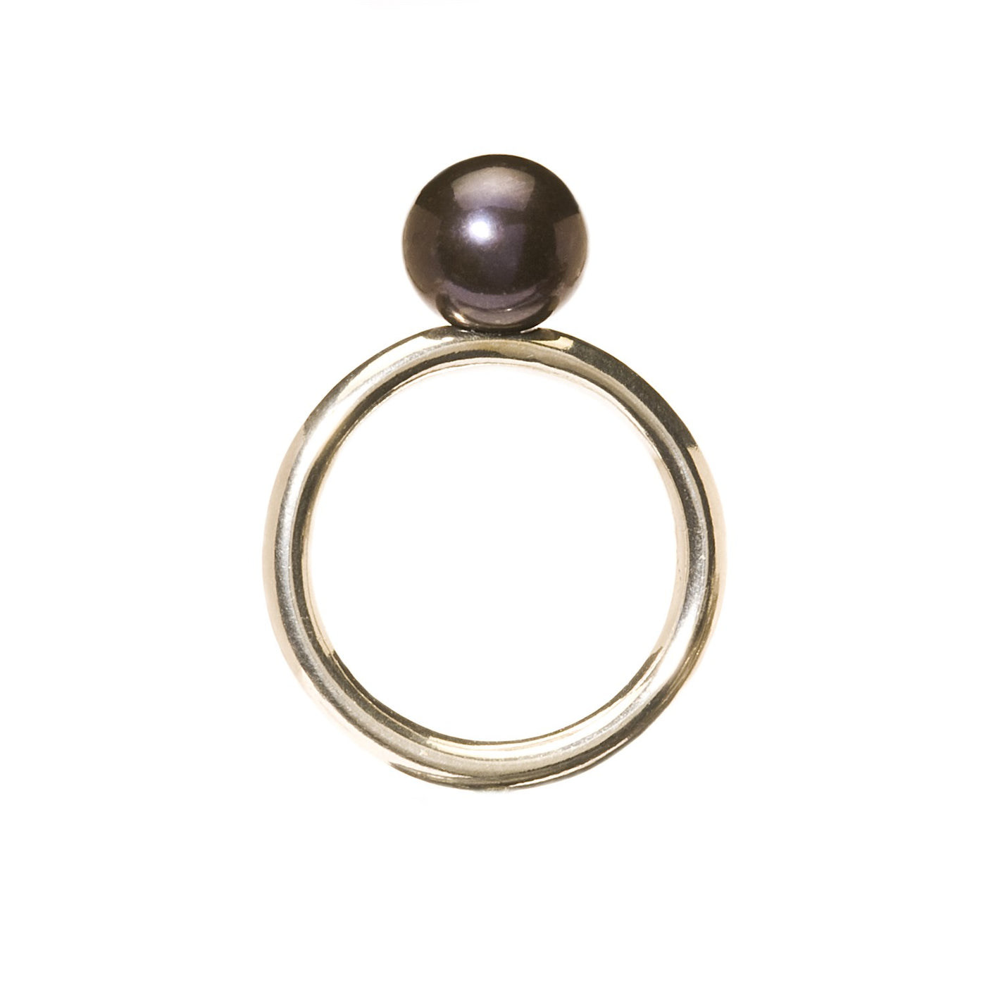 Pearl Ring, Black