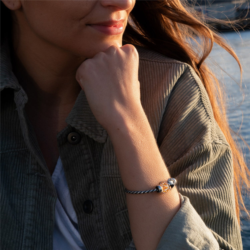 TROLLBEADS エイジレスビューティ フラワー ブルー系 TROLLBEADS エイジレスビューティ フラワー ブルー系