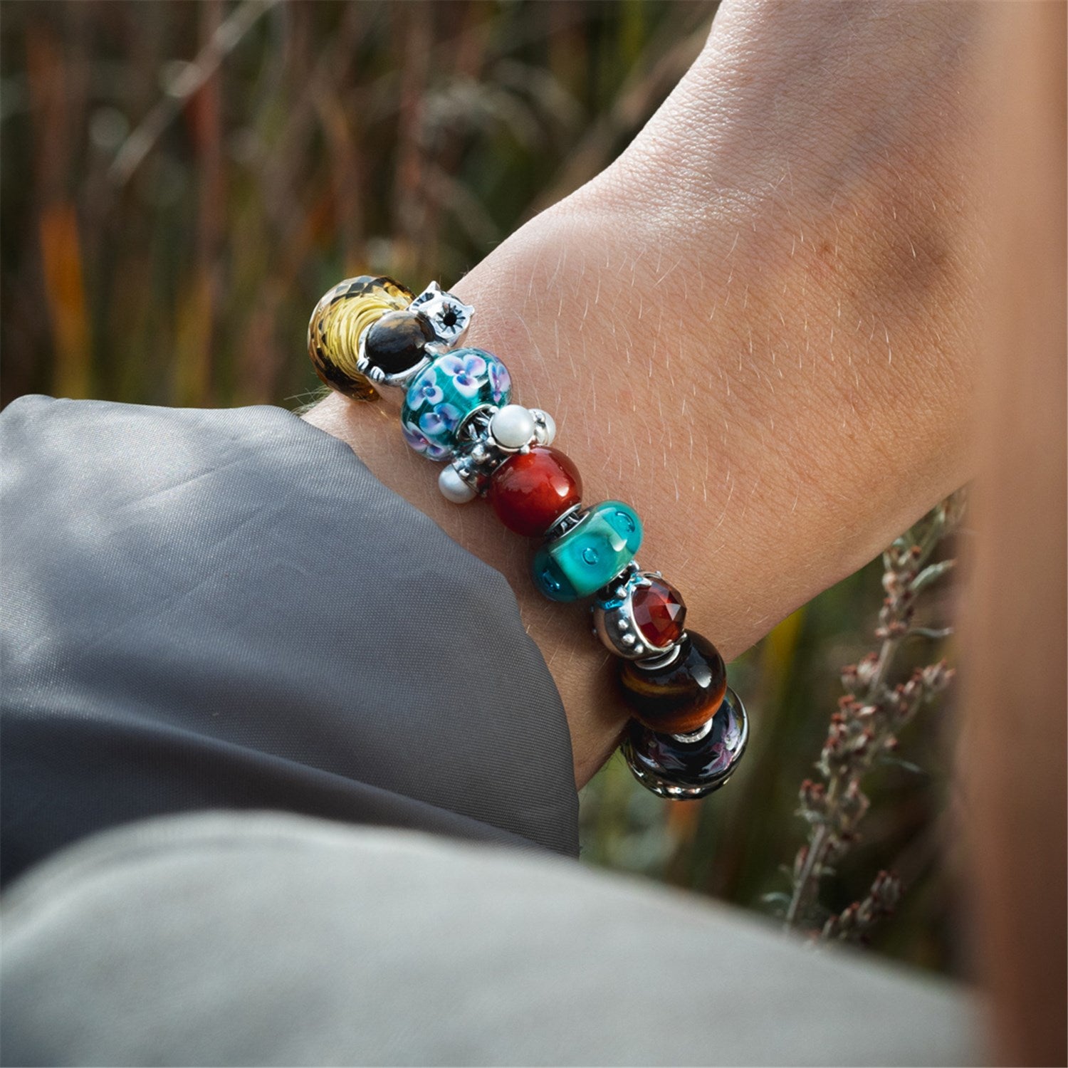 Trollbeads Owl Bead フクロウ 未使用 - チャーム