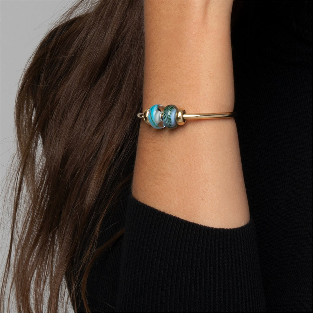 Gold Plated Bangle – Trollbeads