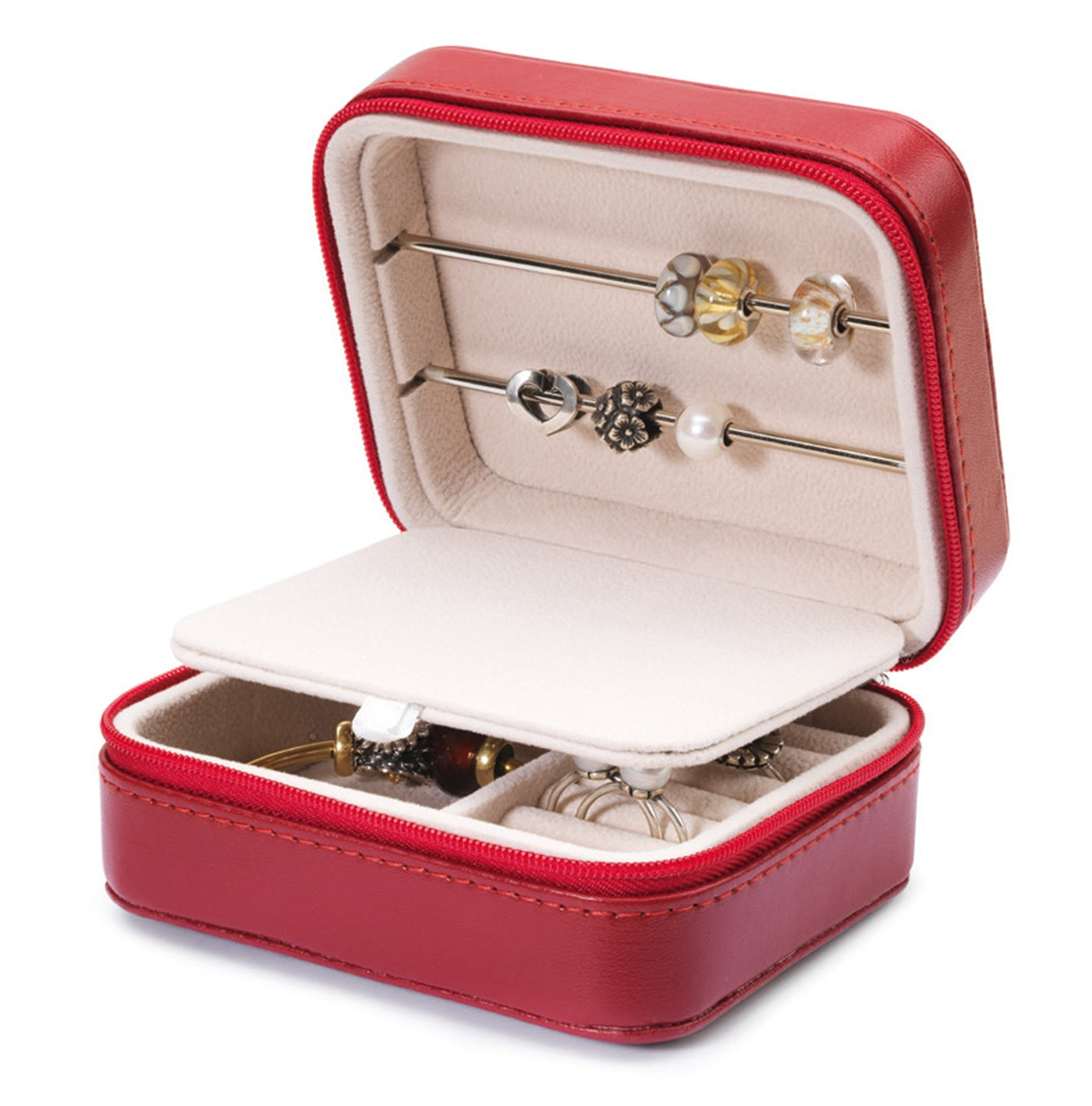 Burgundy Jewellery Box