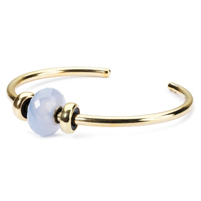 Gold Plated Bangle with 2 x Gold Spacers