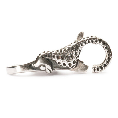 Silver Seahorses clasp with a design featuring a seahorses on each side of the clasp, to lock your Trollbeads jewelry.