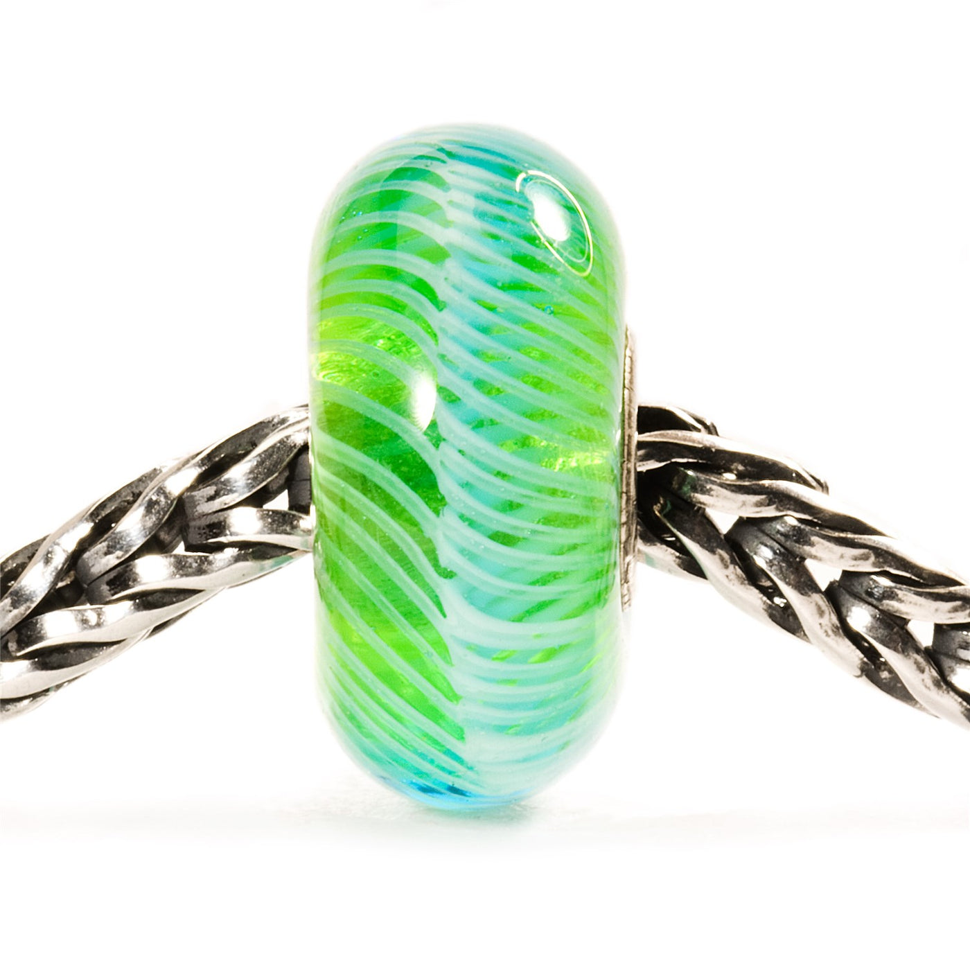 Turquoise Feather Bead