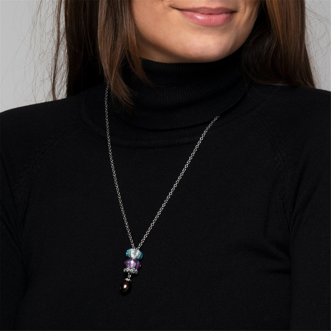 Fantasy Necklace with Peacock Pearl – Trollbeads