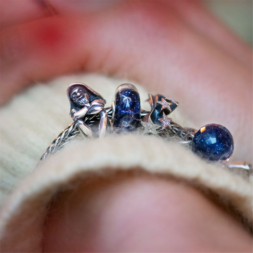 trollbeads ウィッシュフルスカイ　美品 Wishful Sky Tassel – Trollbeads