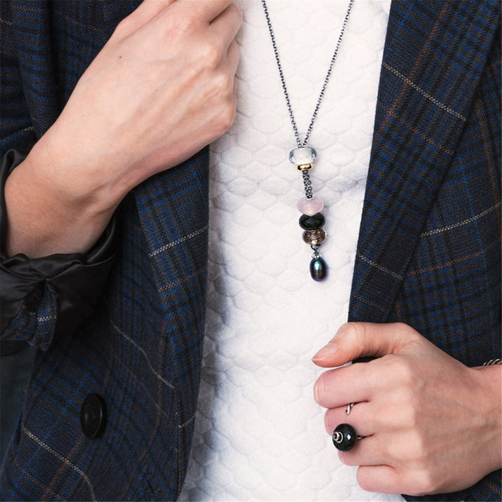 Fantasy Necklace with Peacock Pearl – Trollbeads