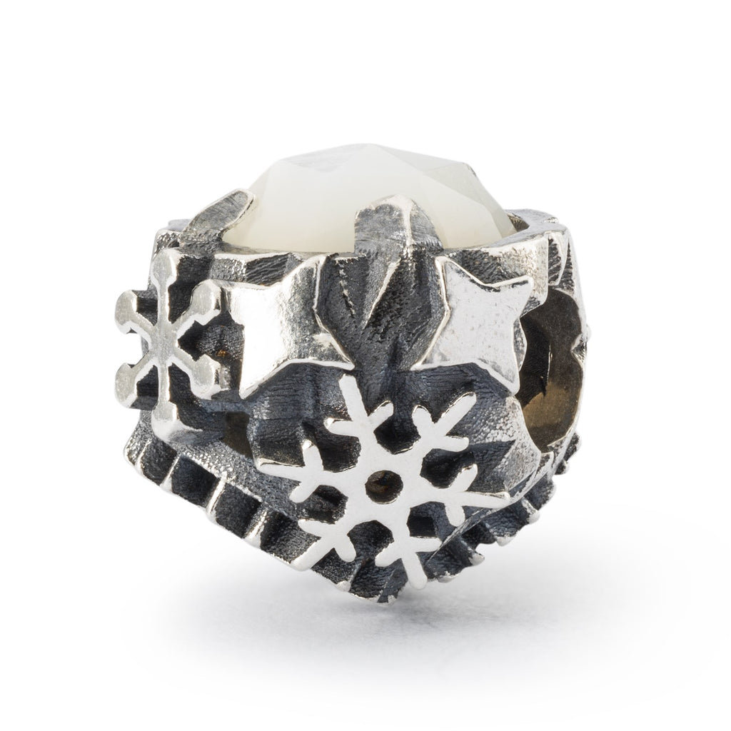 NEW TROLLBEADS women\'s winter troll bead charm in silver TROLLBEADS Winter Jewel Bead, Small Sterling Silver Charm - Etsy main image 4