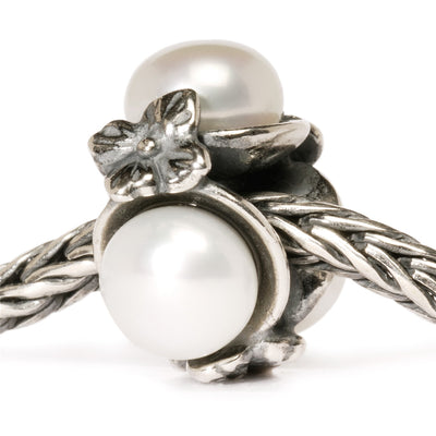 Triple Pearl, White Bead
