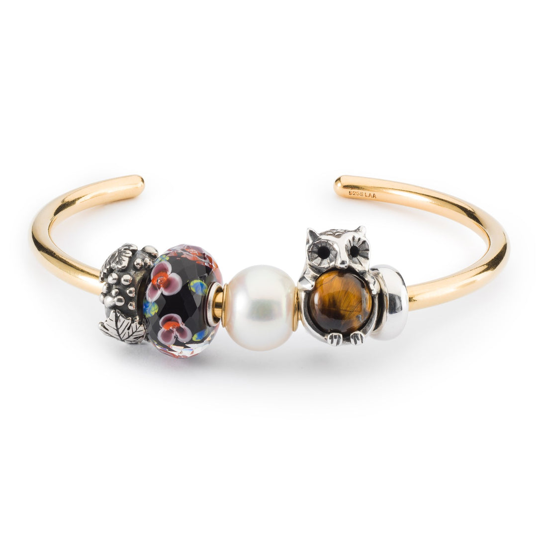 トロールビーズ　ナイトオウル Willful Owl Bead – Trollbeads